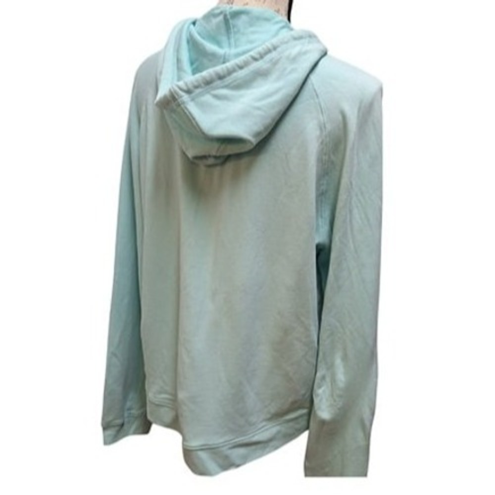 Cheetah Womens‎ Light Blue Zip Up Hoodie Jacket Large Sporty Activewear Casual - Picture 6 of 9